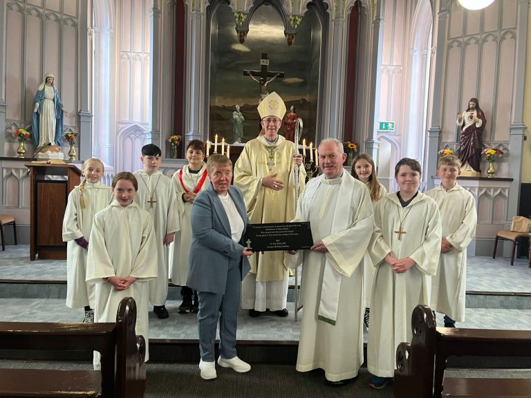 Mass of Thanksgiving for restoration of St. Patrick's Church Johnstownbridge